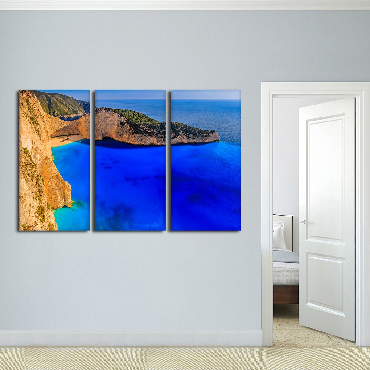 Shipwreck Bay Multi Panel Canvas Wall Art