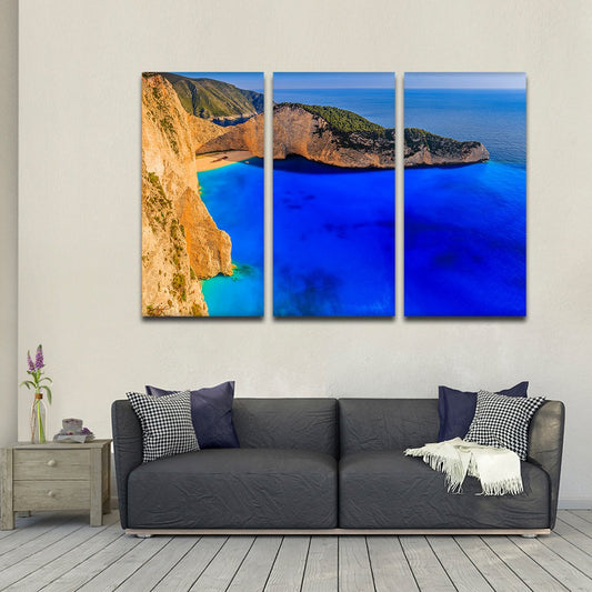 Shipwreck Bay Multi Panel Canvas Wall Art