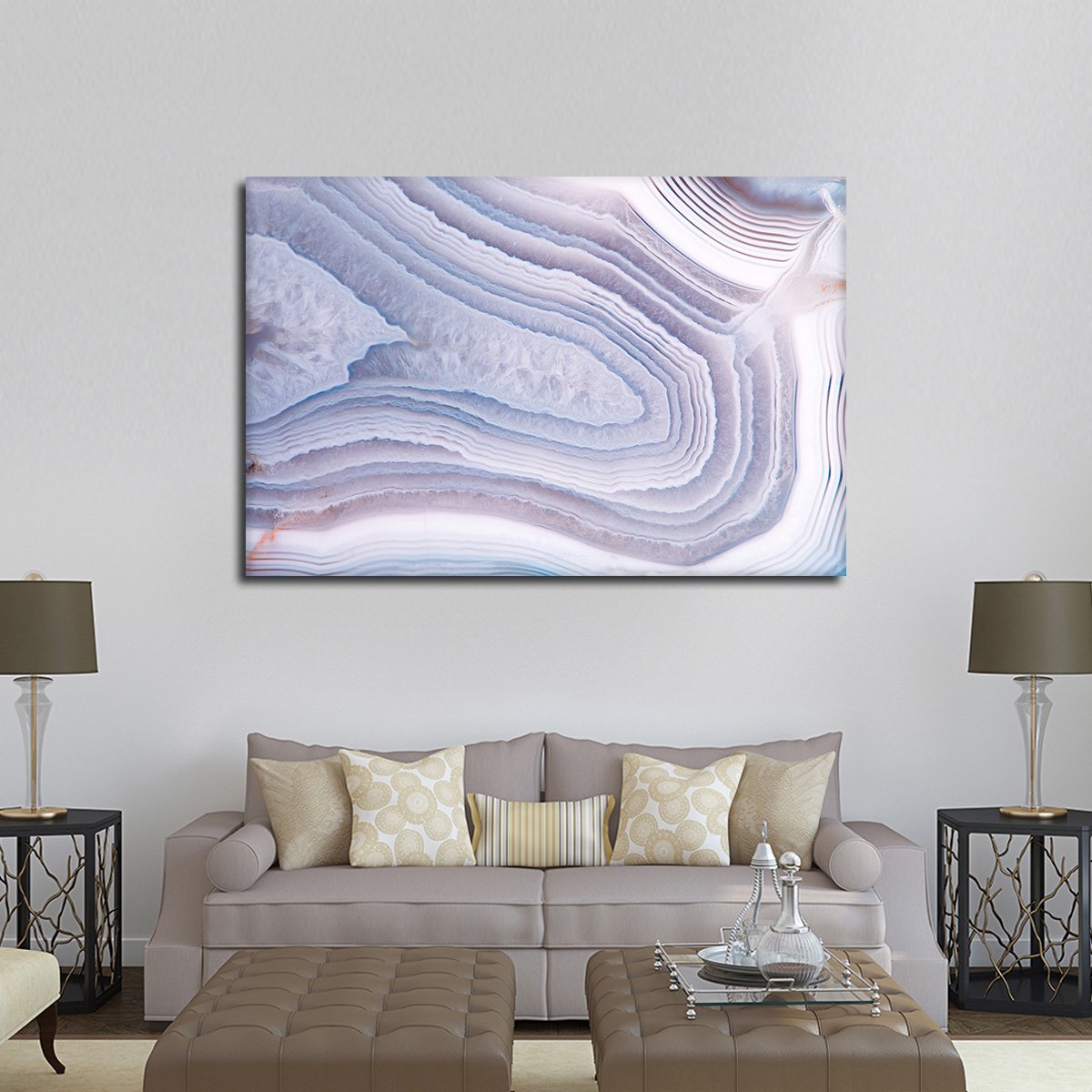 Slice Of Stone Multi Panel Canvas Wall Art