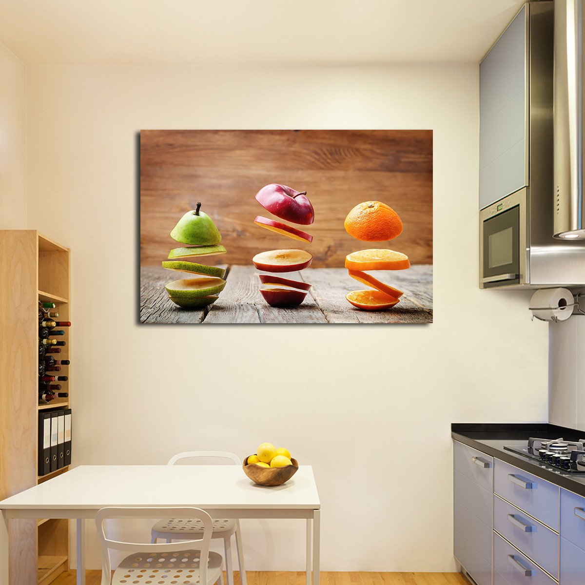 Slices of Fruit Multi Panel Canvas Wall Art