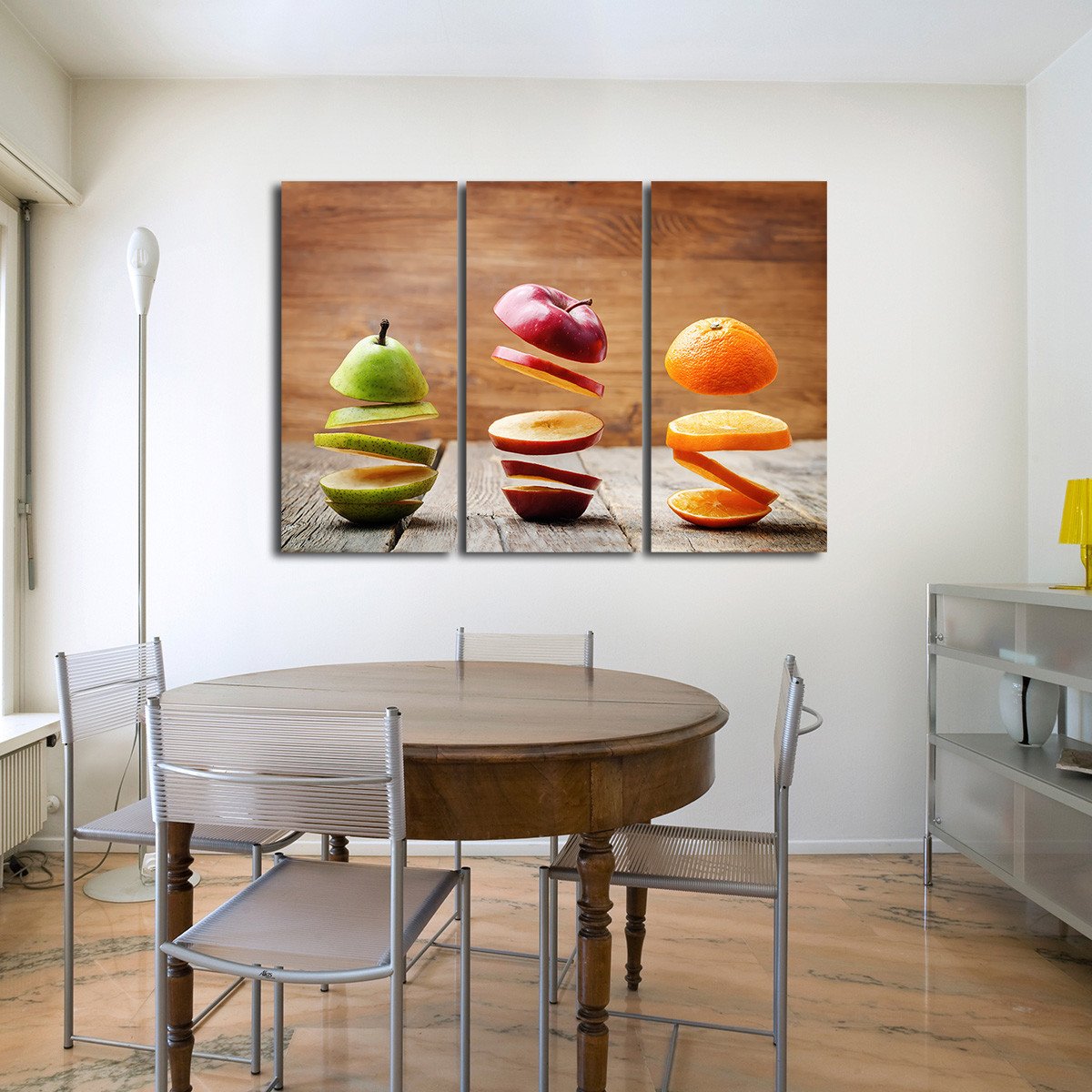 Slices of Fruit Multi Panel Canvas Wall Art