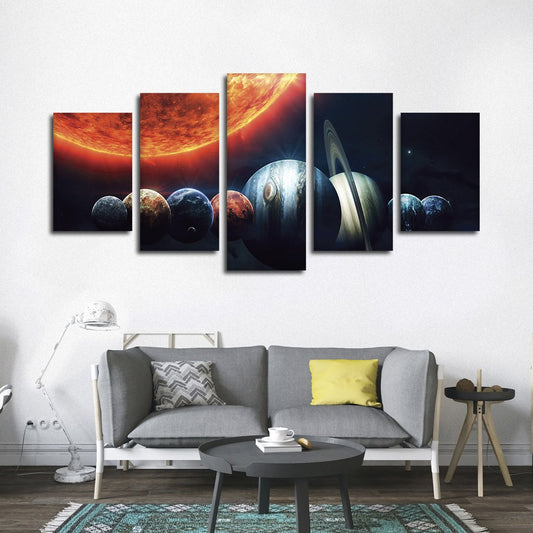 The Universe Multi Panel Canvas Wall Art