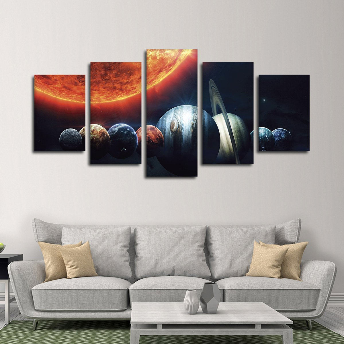 The Universe Multi Panel Canvas Wall Art