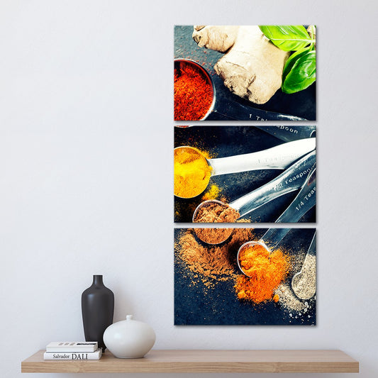 Spice Selection Multi Panel Canvas Wall Art