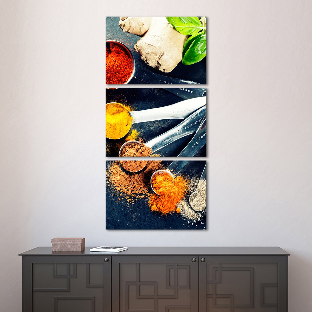 Spice Selection Multi Panel Canvas Wall Art