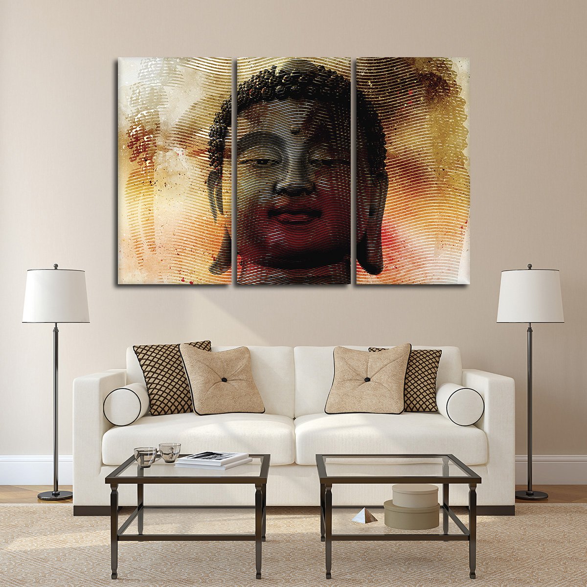 Spiritual Path Multi Panel Canvas Wall Art