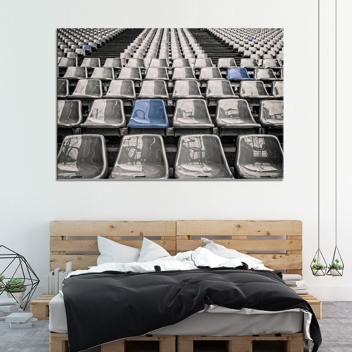 Stadium Seat Pop Multi Panel Canvas Wall Art