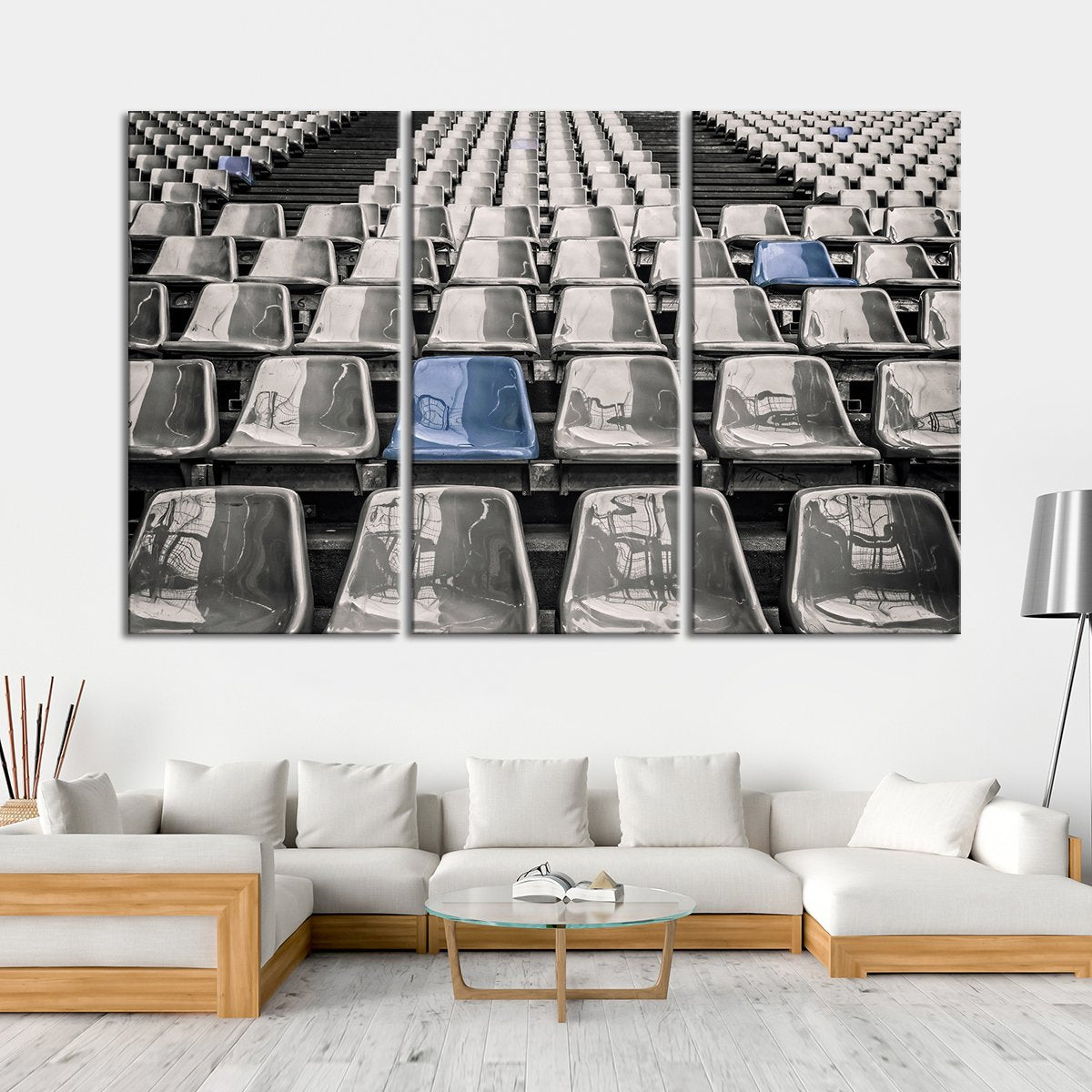 Stadium Seat Pop Multi Panel Canvas Wall Art