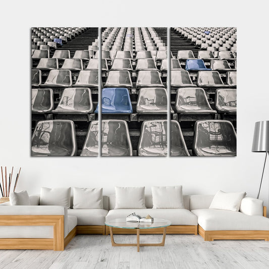 Stadium Seat Pop Multi Panel Canvas Wall Art
