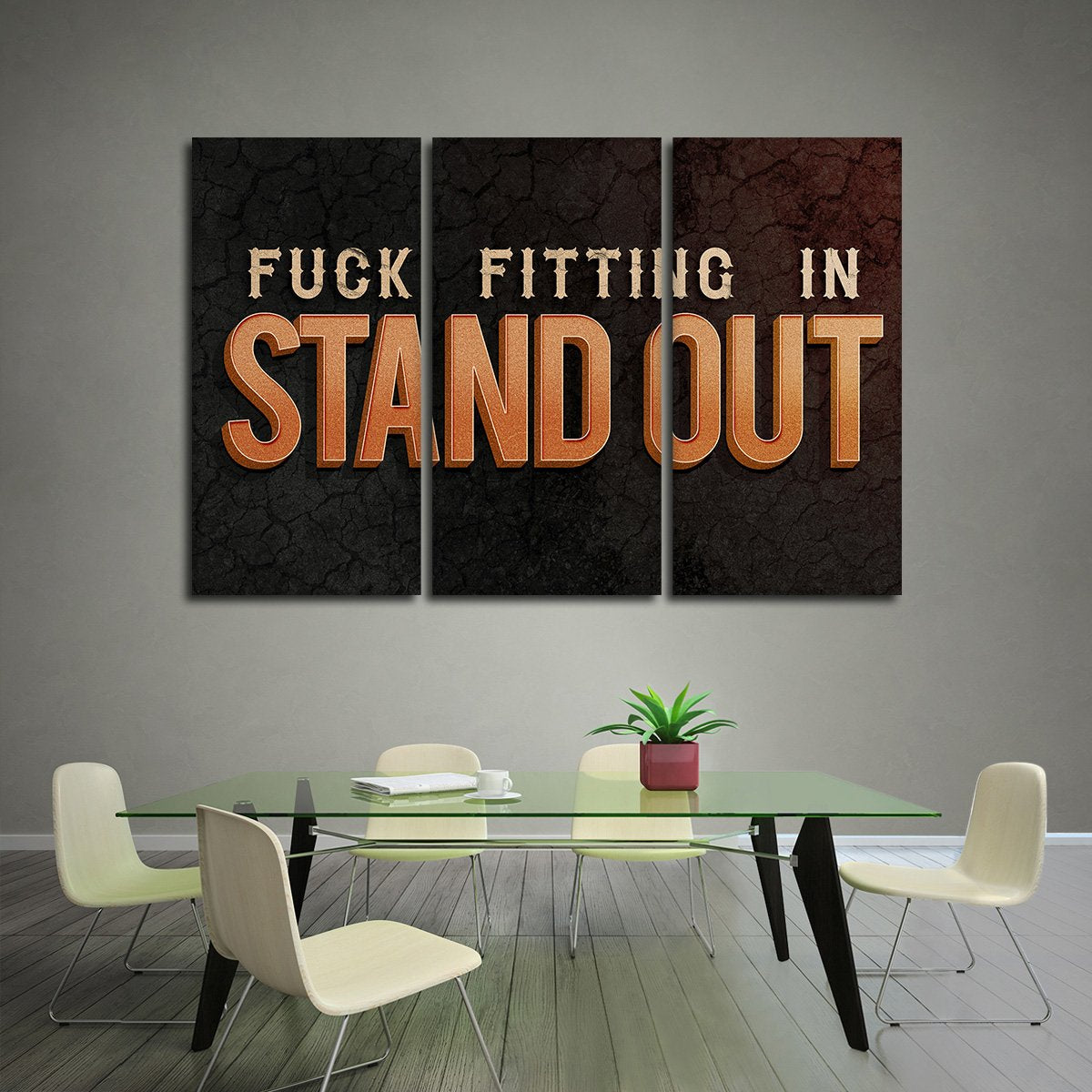 Stand Out Multi Panel Canvas Wall Art