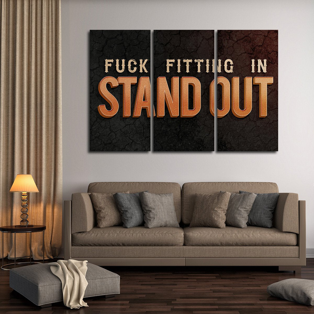 Stand Out Multi Panel Canvas Wall Art