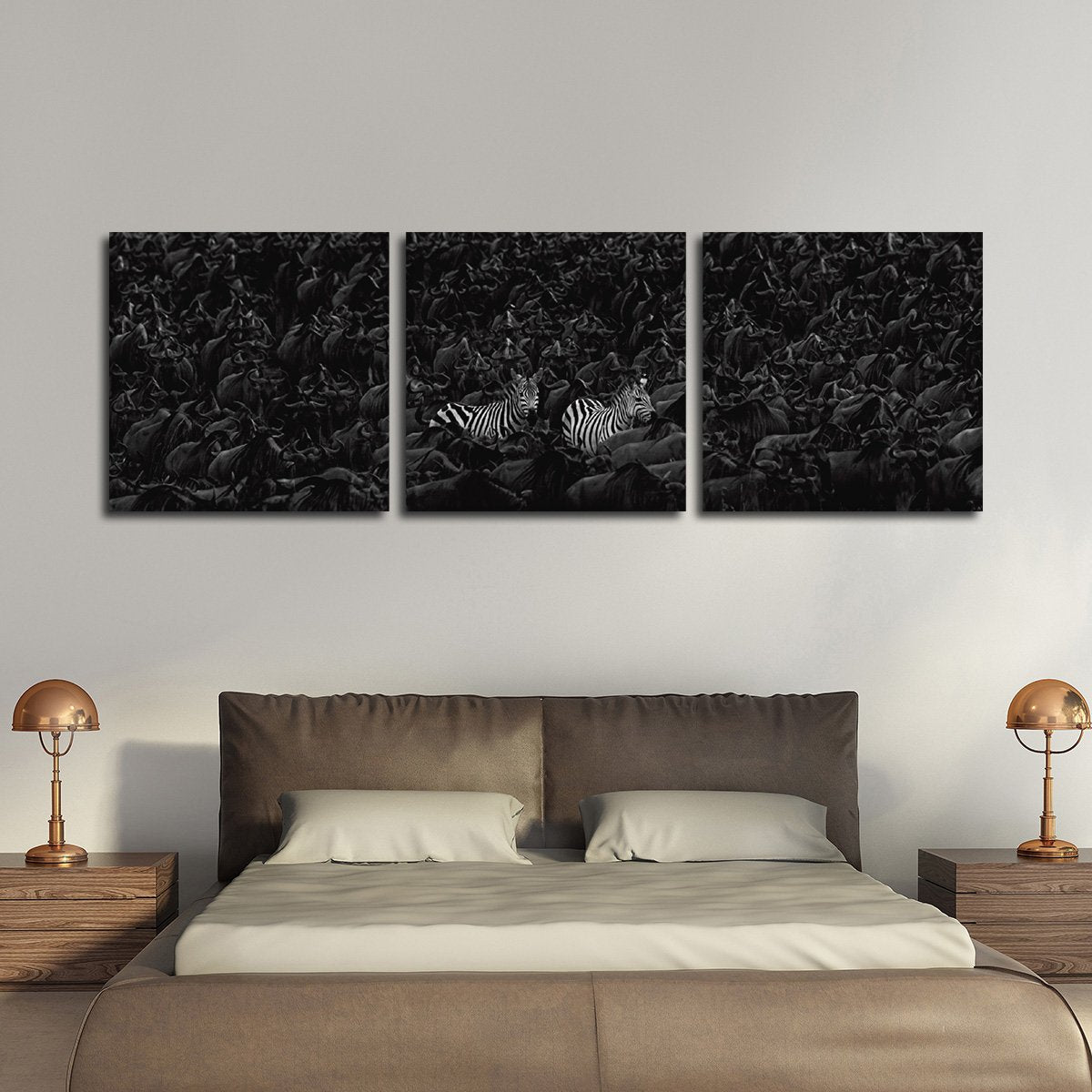 Stand Out In The Crowd Multi Panel Canvas Wall Art