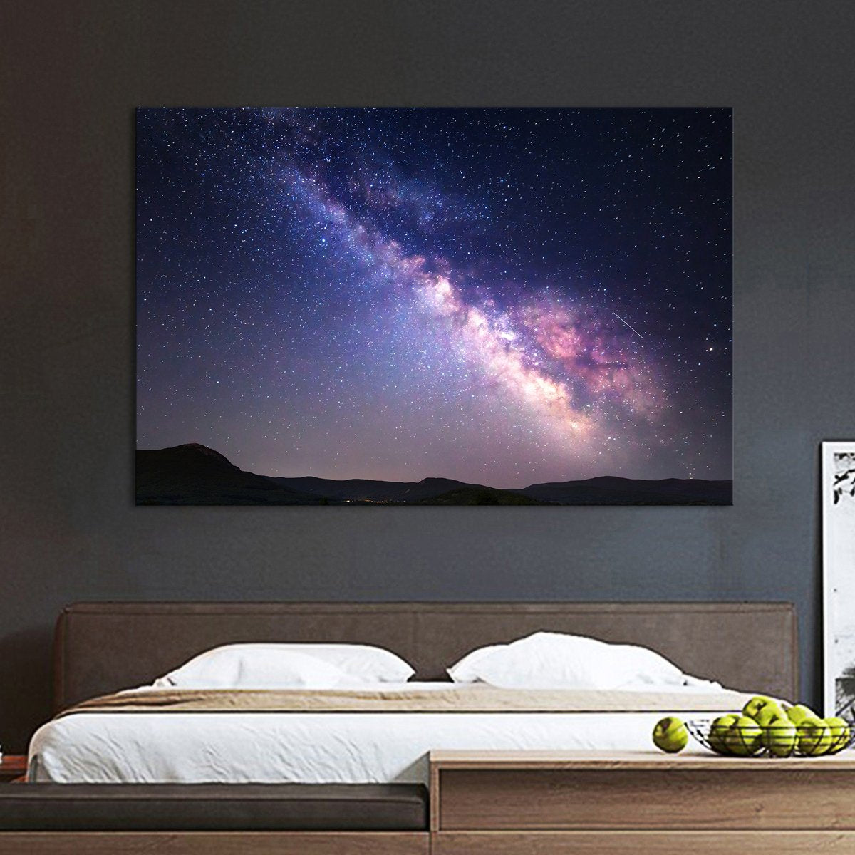 Starry Night Milky Way Multi Panel Canvas Wall Art