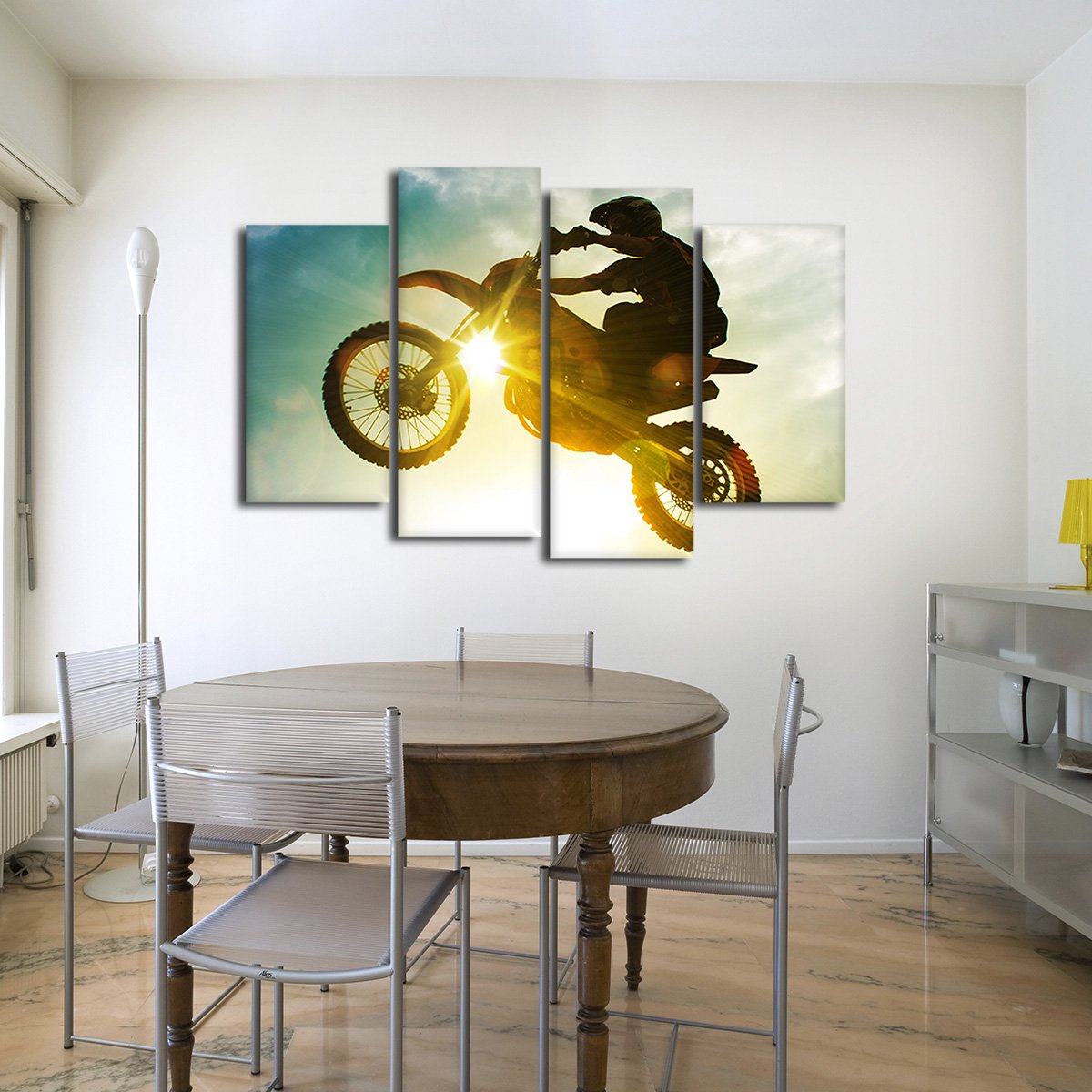 Step Up Multi Panel Canvas Wall Art