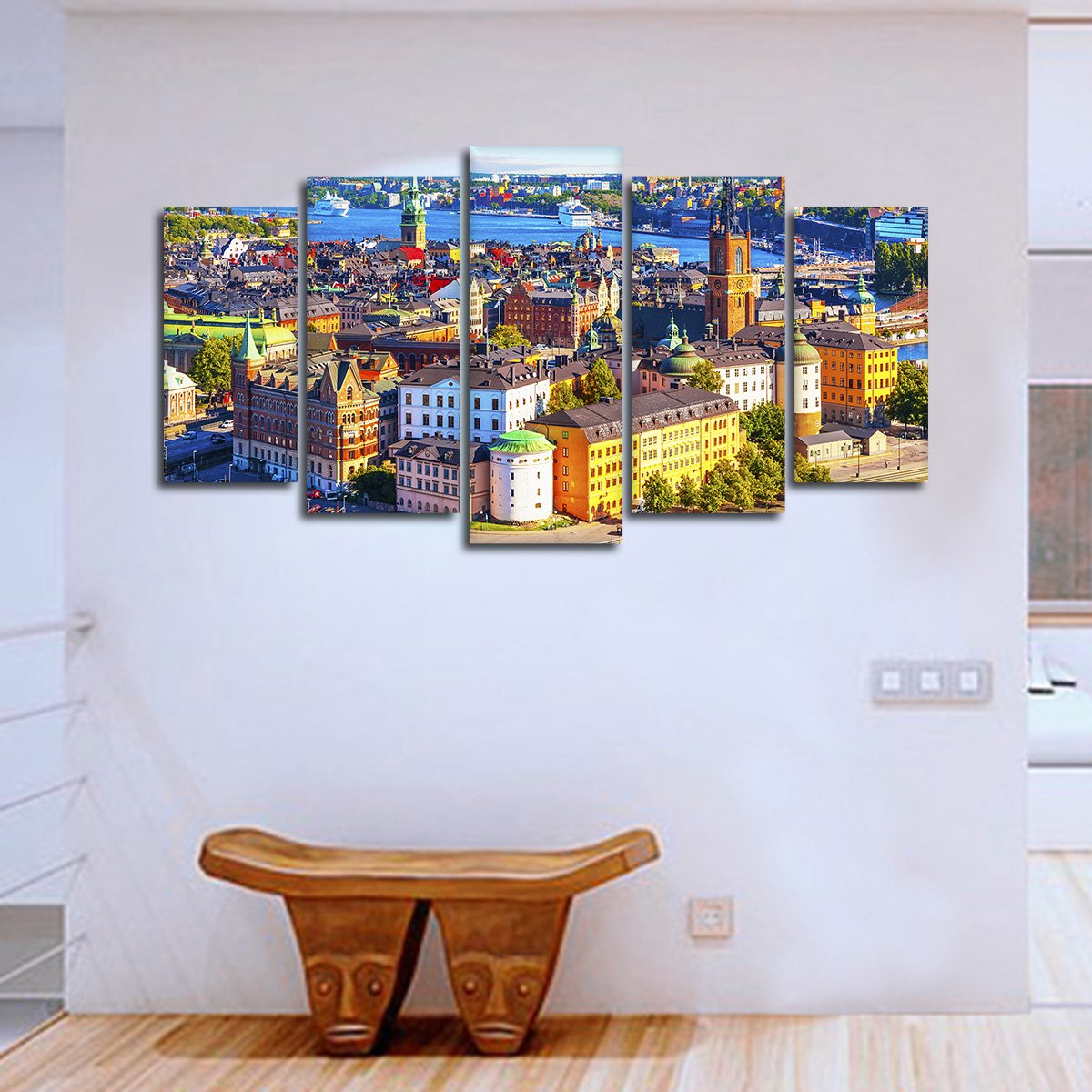 Stockholm Multi Panel Canvas Wall Art