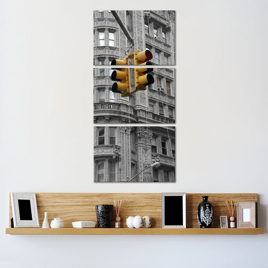 Street Light Multi Panel Canvas Wall Art