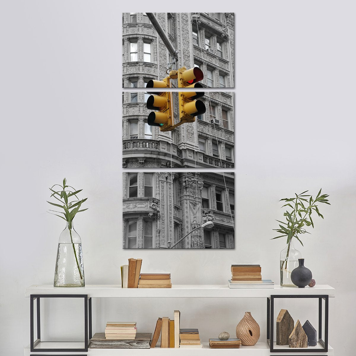 Street Light Multi Panel Canvas Wall Art