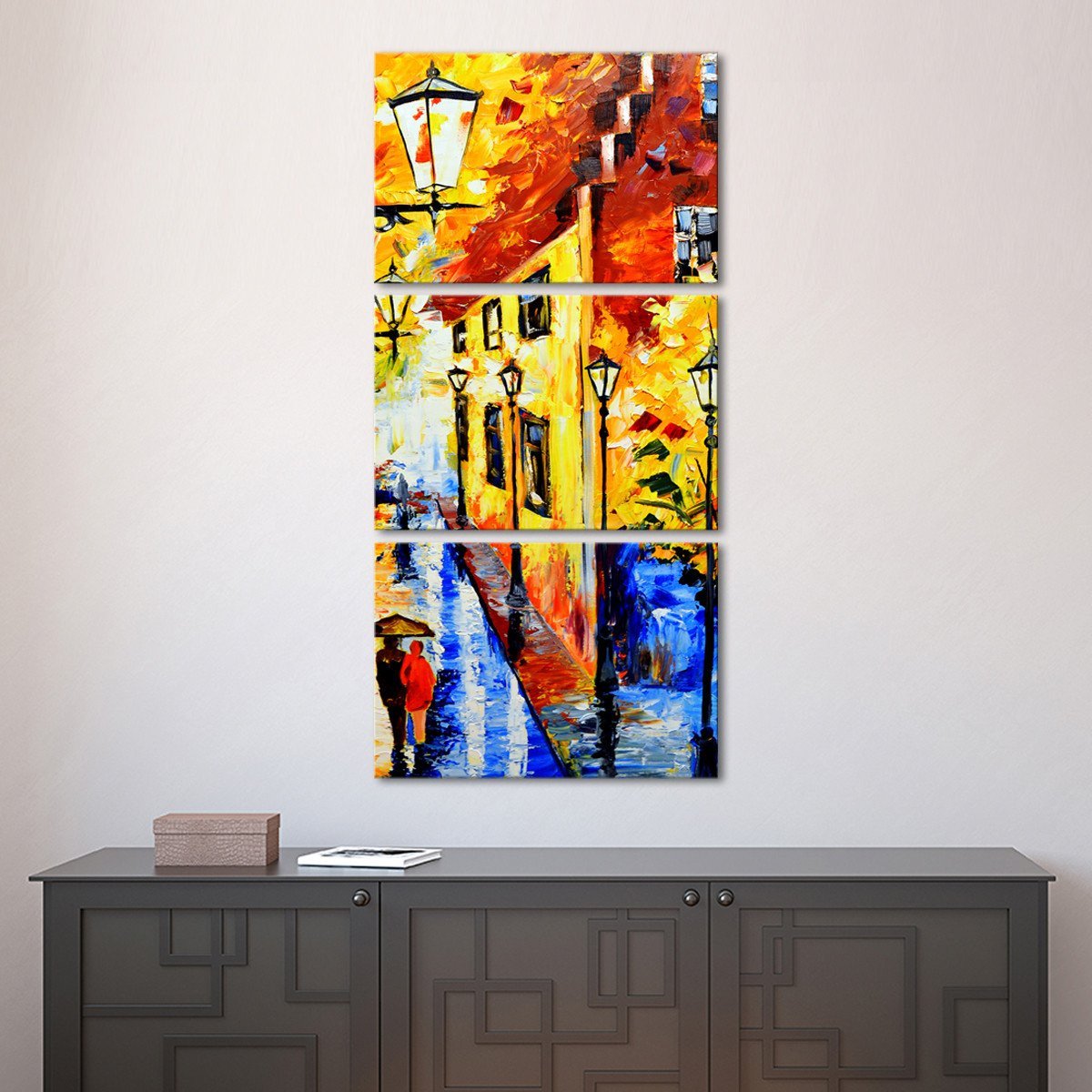 Streets Of London Multi Panel Canvas Wall Art