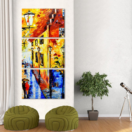 Streets Of London Multi Panel Canvas Wall Art