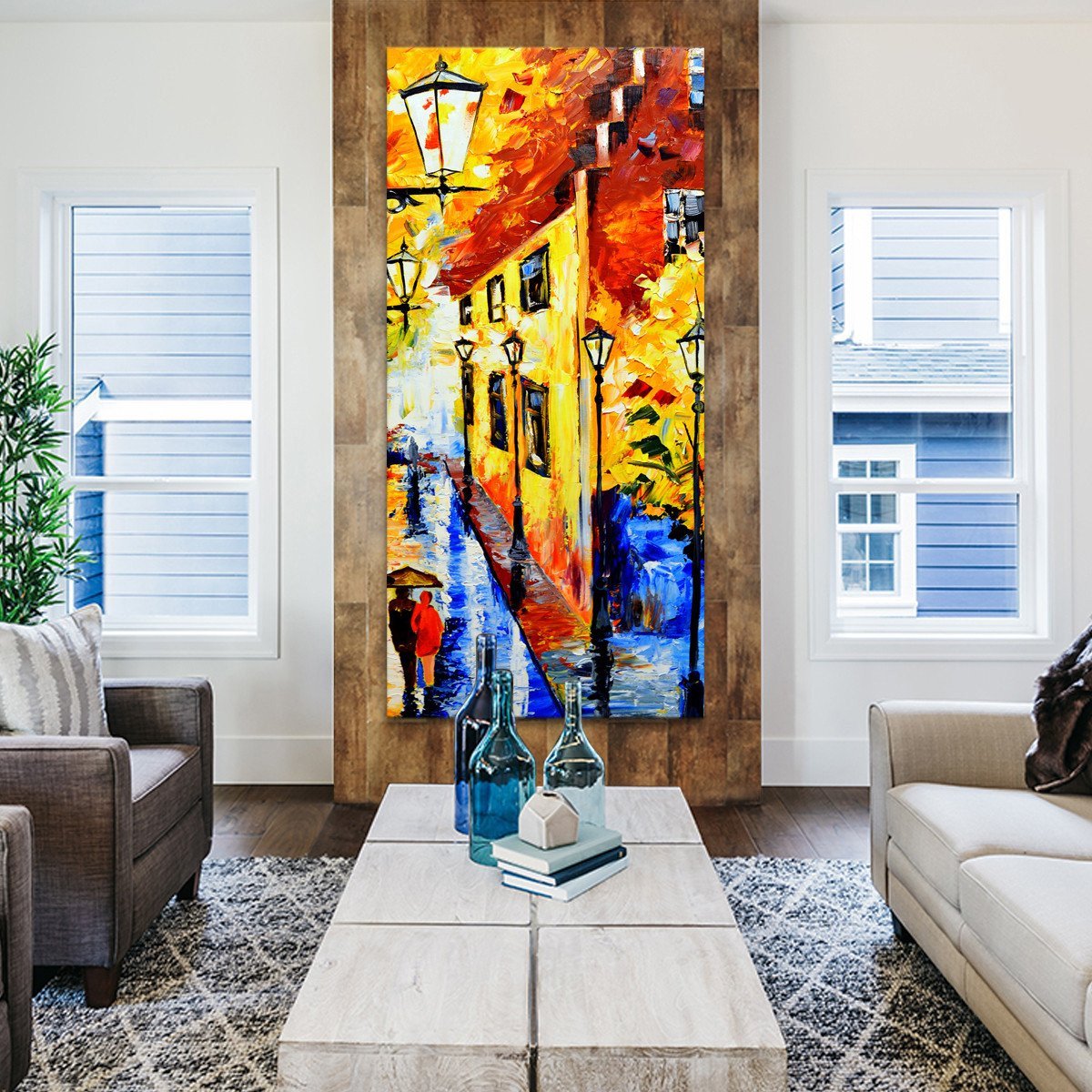 Streets Of London Multi Panel Canvas Wall Art