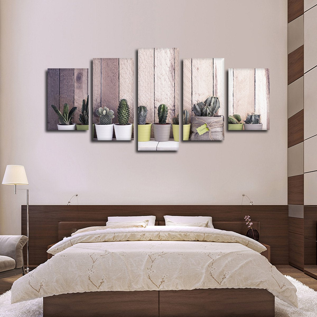 Succulent Collection Multi Panel Canvas Wall Art