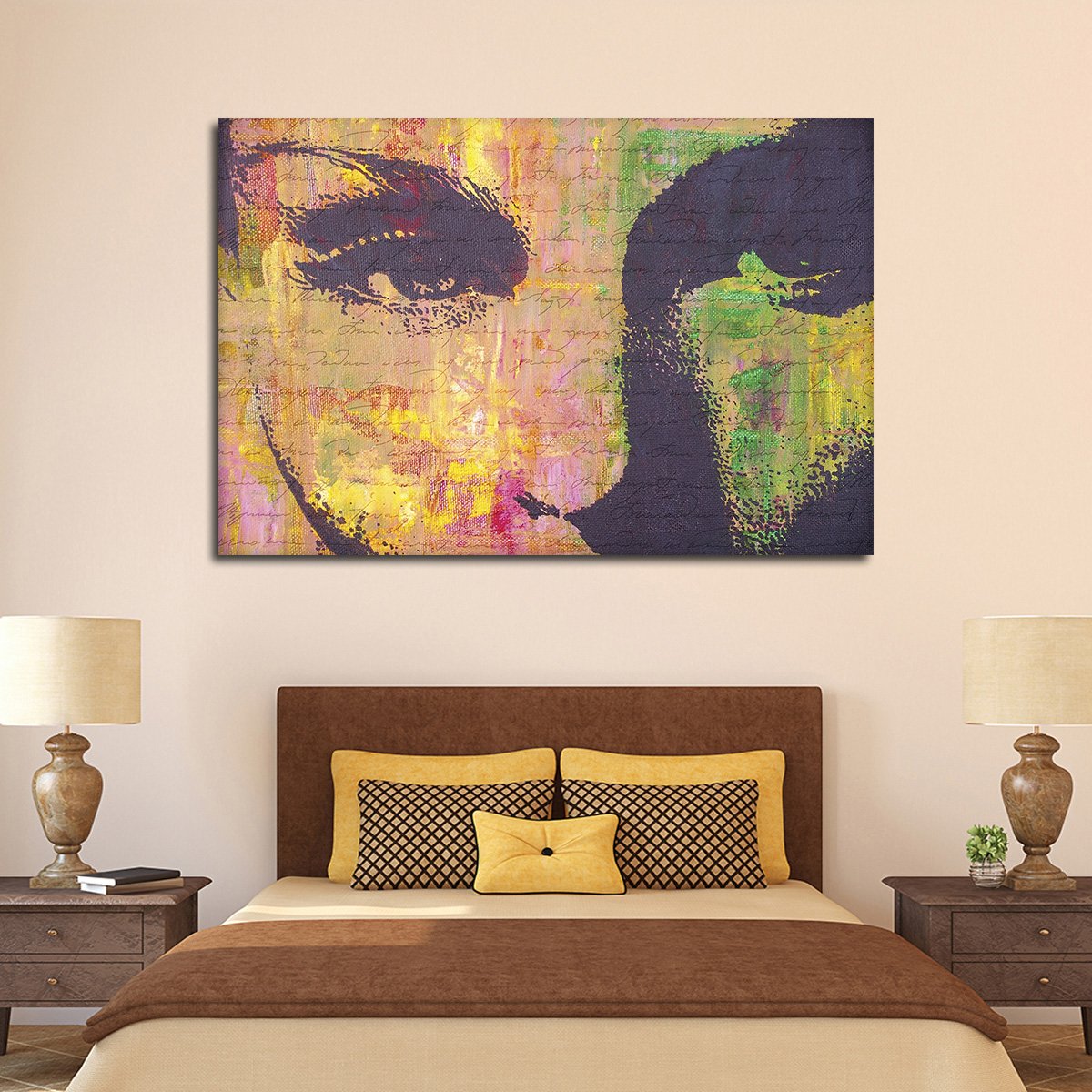 Sultry Look Multi Panel Canvas Wall Art