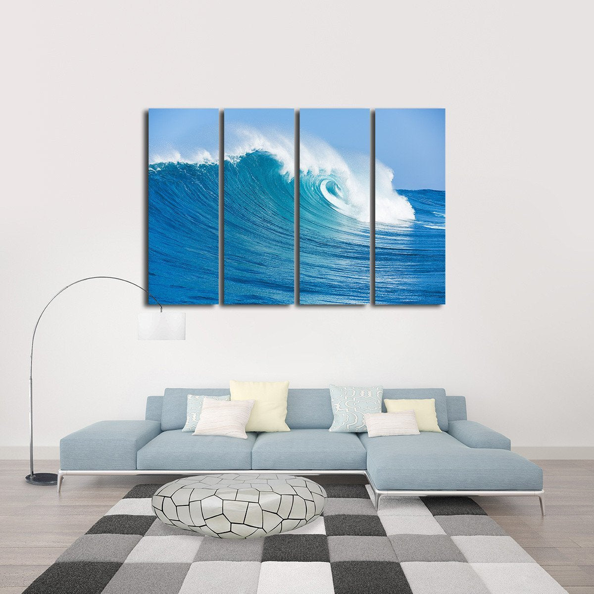 Summer Surf Multi Panel Canvas Wall Art