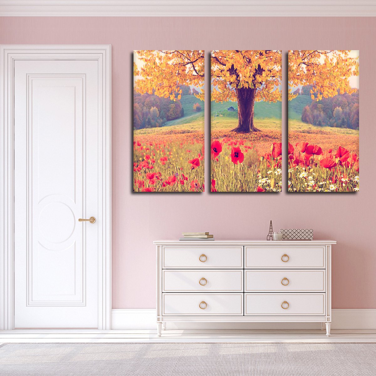 Sunday Picnic Multi Panel Canvas Wall Art