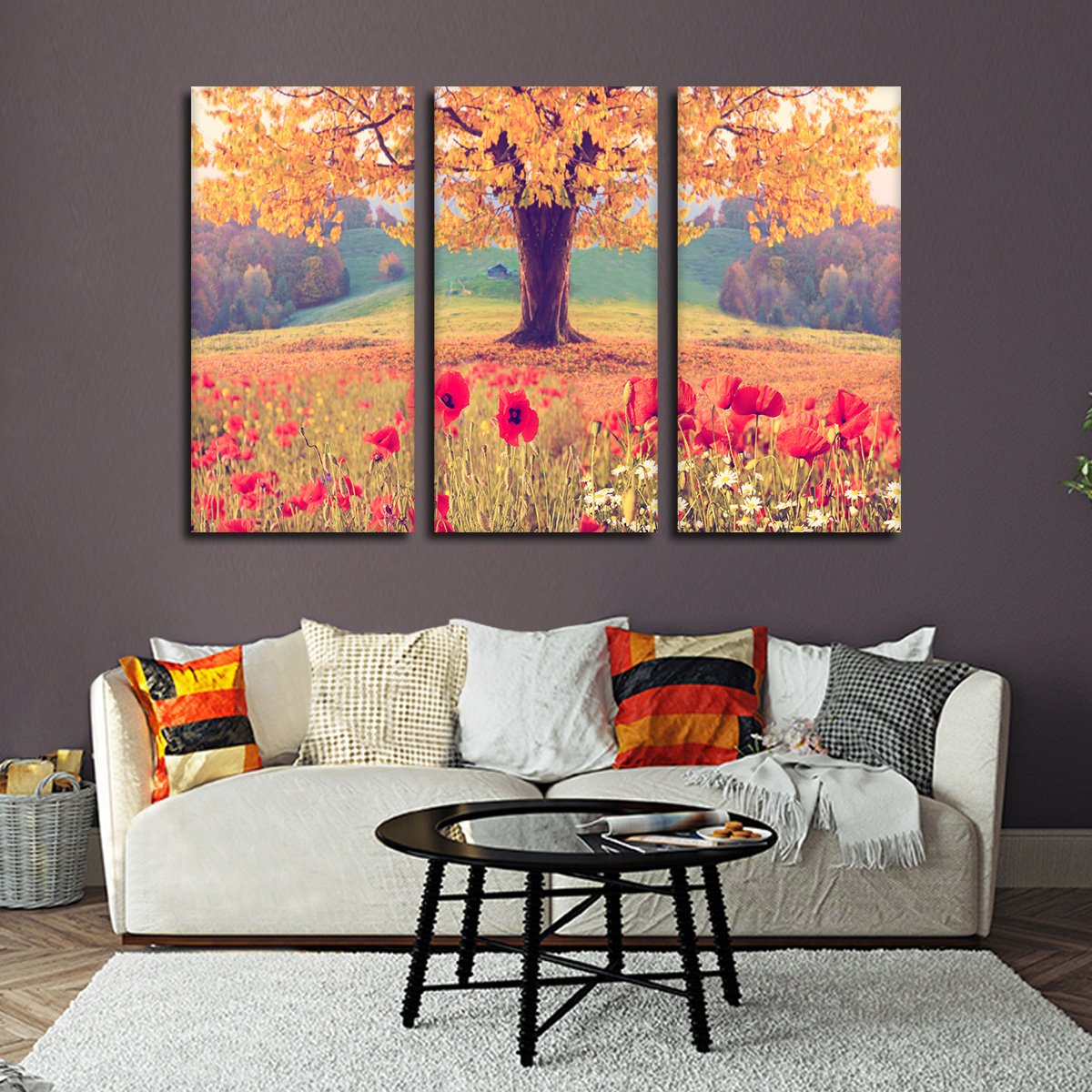 Sunday Picnic Multi Panel Canvas Wall Art