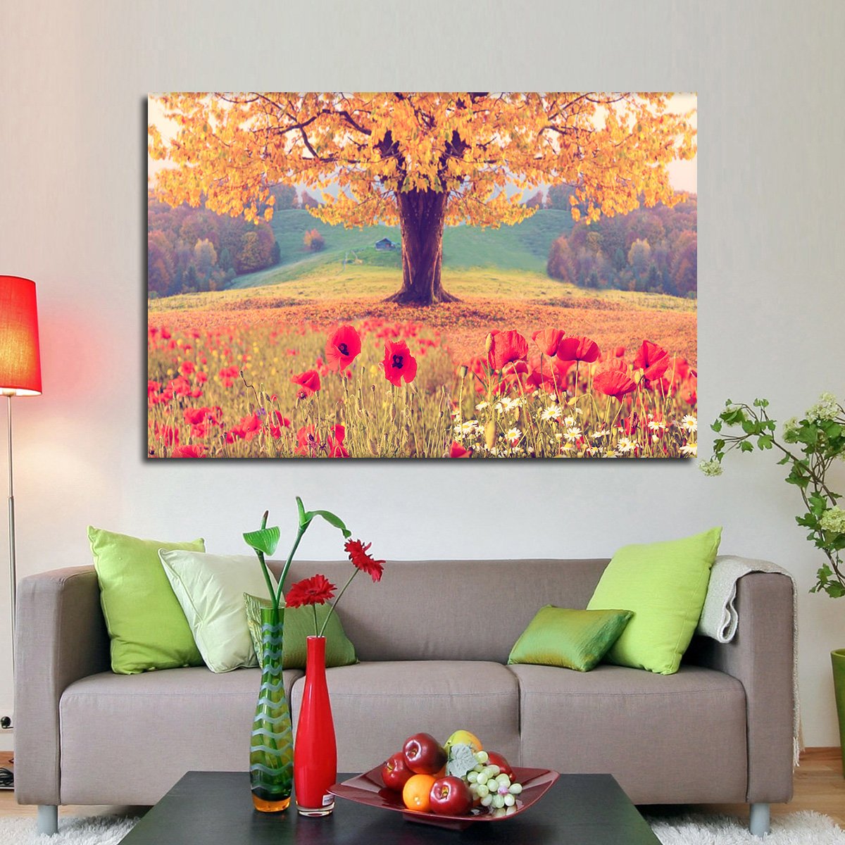 Sunday Picnic Multi Panel Canvas Wall Art