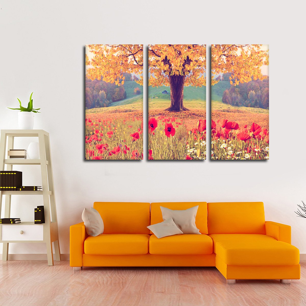 Sunday Picnic Multi Panel Canvas Wall Art