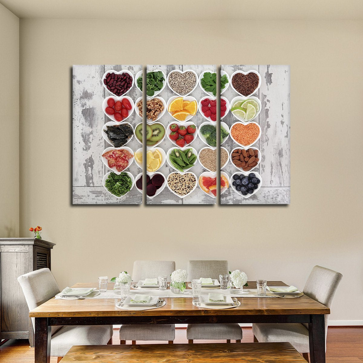 Superfoods Multi Panel Canvas Wall Art