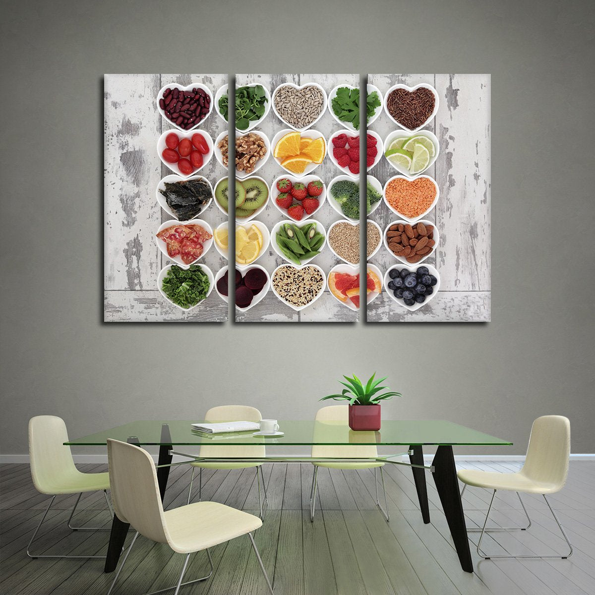 Superfoods Multi Panel Canvas Wall Art