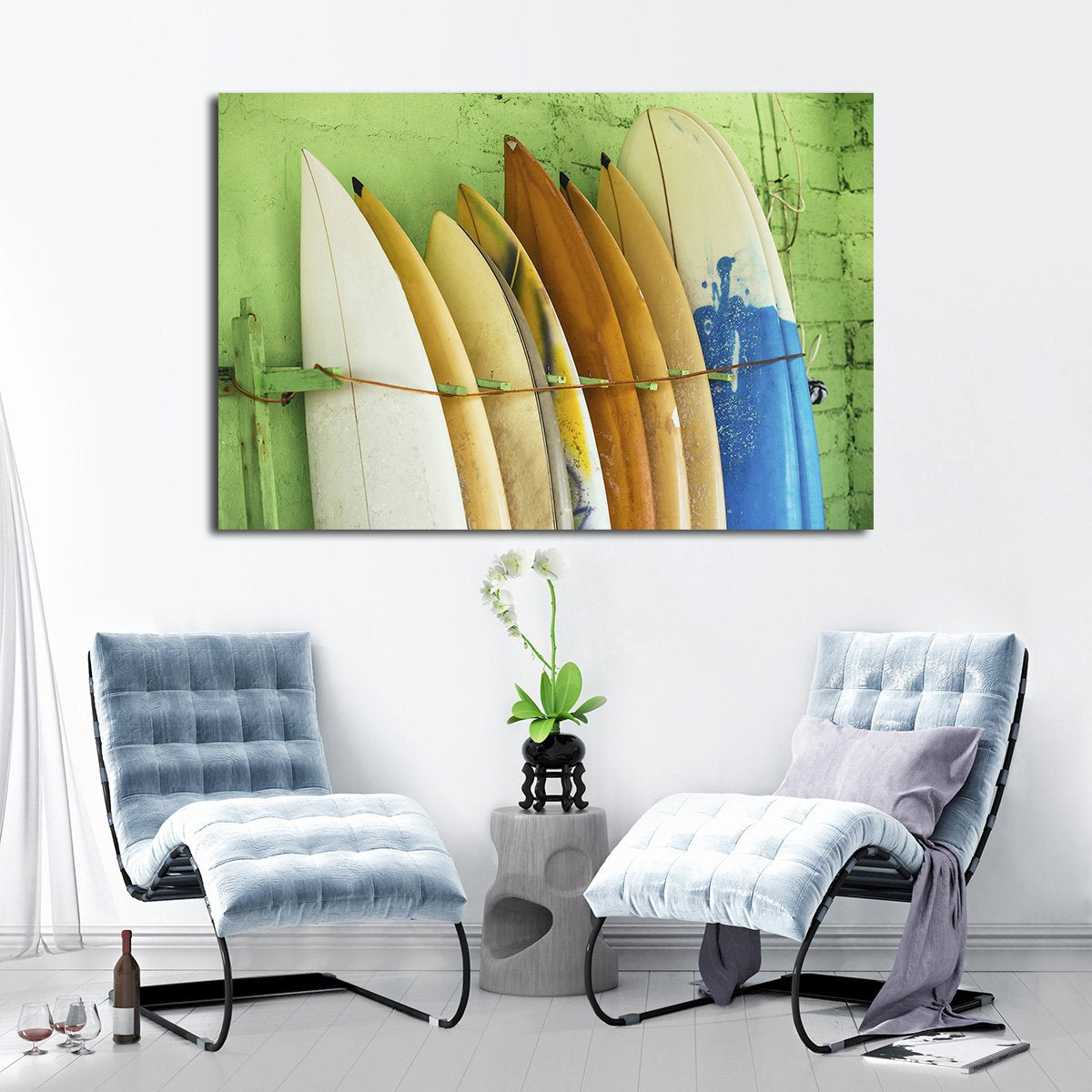 Surf Shop Multi Panel Canvas Wall Art