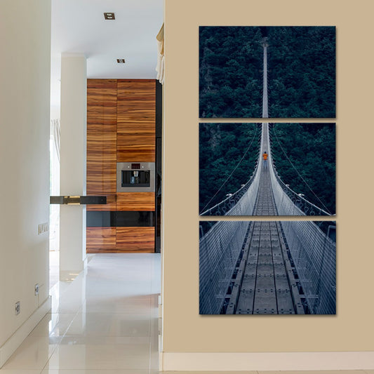 Suspension Over The Valley Multi Panel Canvas Wall Art