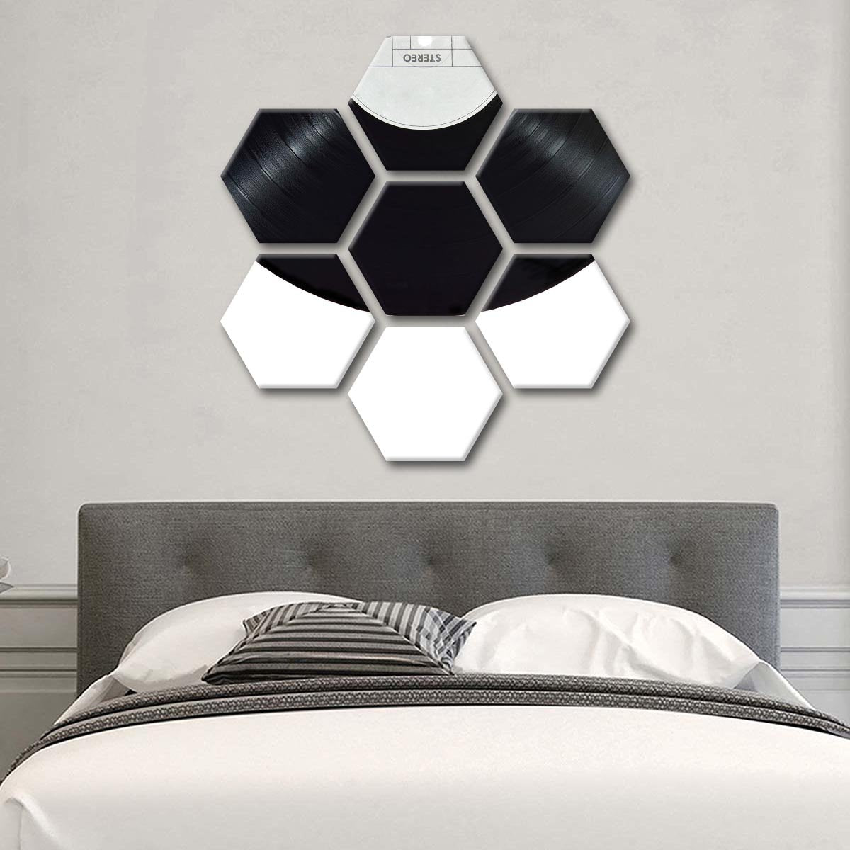 Vinyl Record Multi Panel Canvas Wall Art