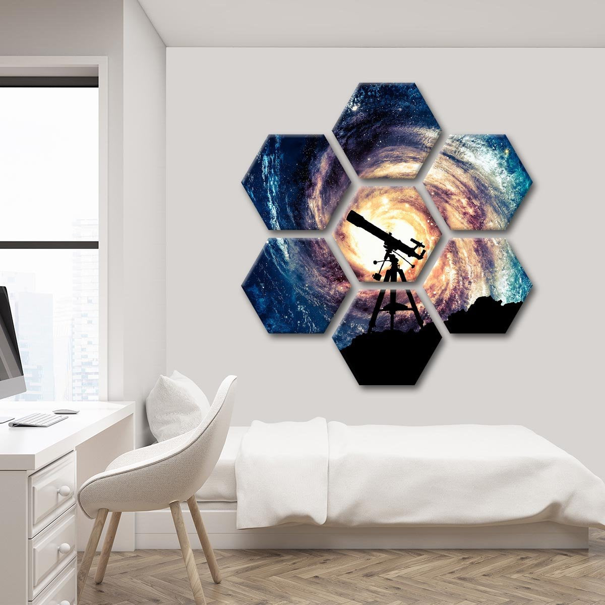 Stargazing Multi Panel Canvas Wall Art