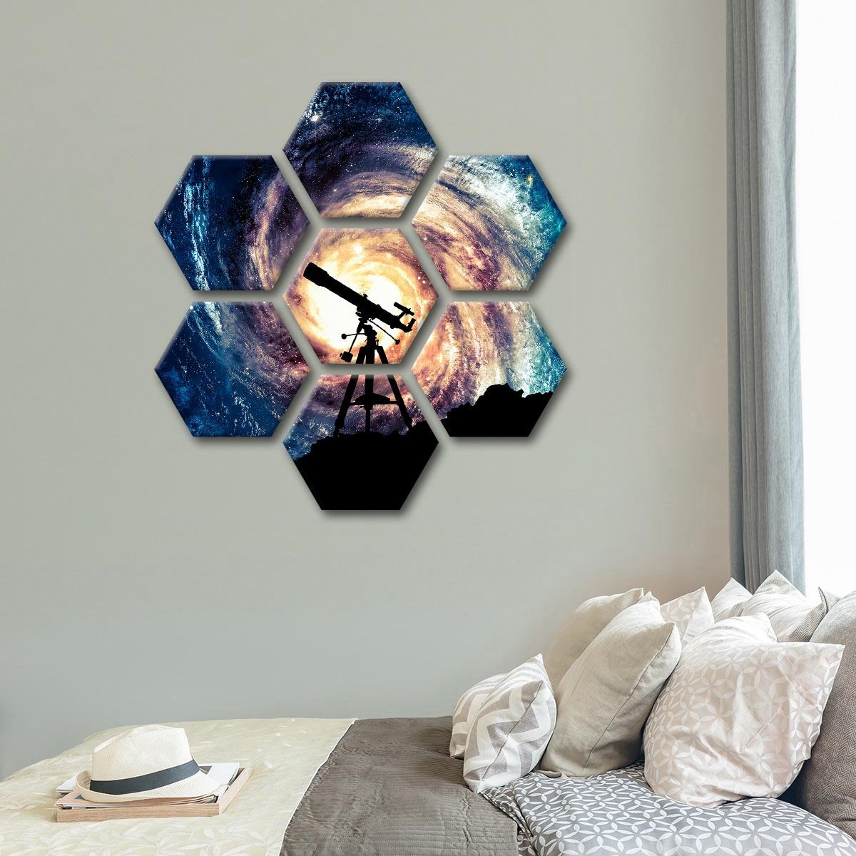 Stargazing Multi Panel Canvas Wall Art