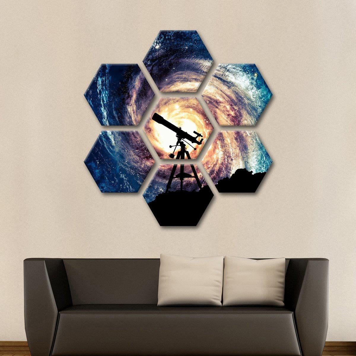 Stargazing Multi Panel Canvas Wall Art
