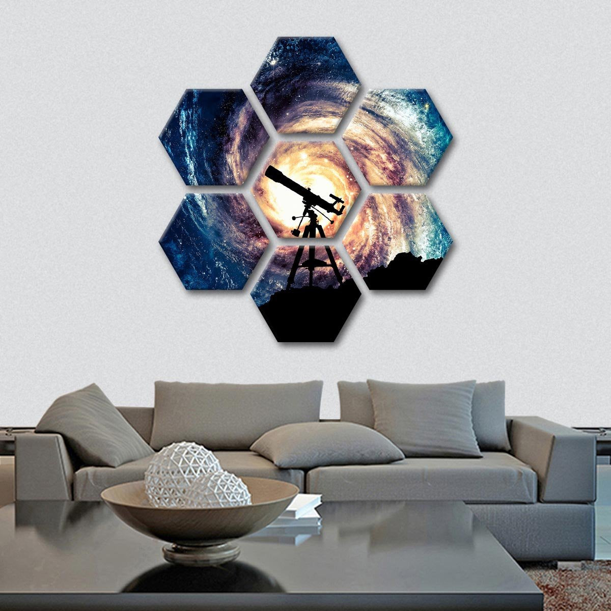 Stargazing Multi Panel Canvas Wall Art