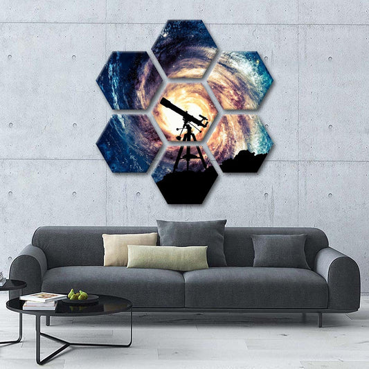 Stargazing Multi Panel Canvas Wall Art