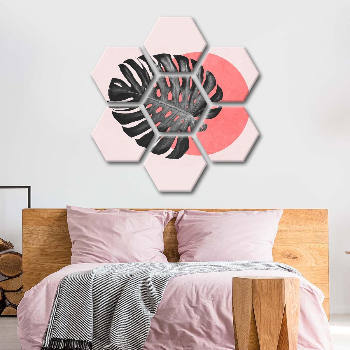 Leaf Of Paradise Multi Panel Canvas Wall Art