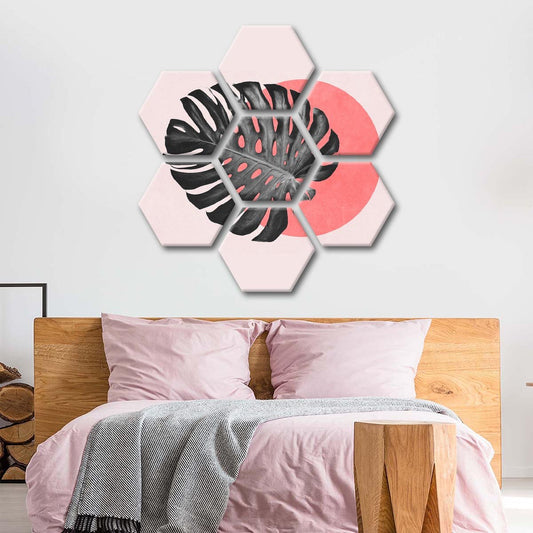 Leaf Of Paradise Multi Panel Canvas Wall Art