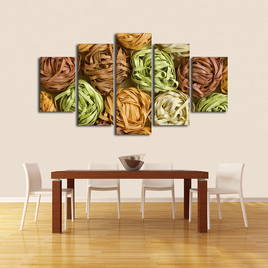 Tagliatelle Multi Panel Canvas Wall Art