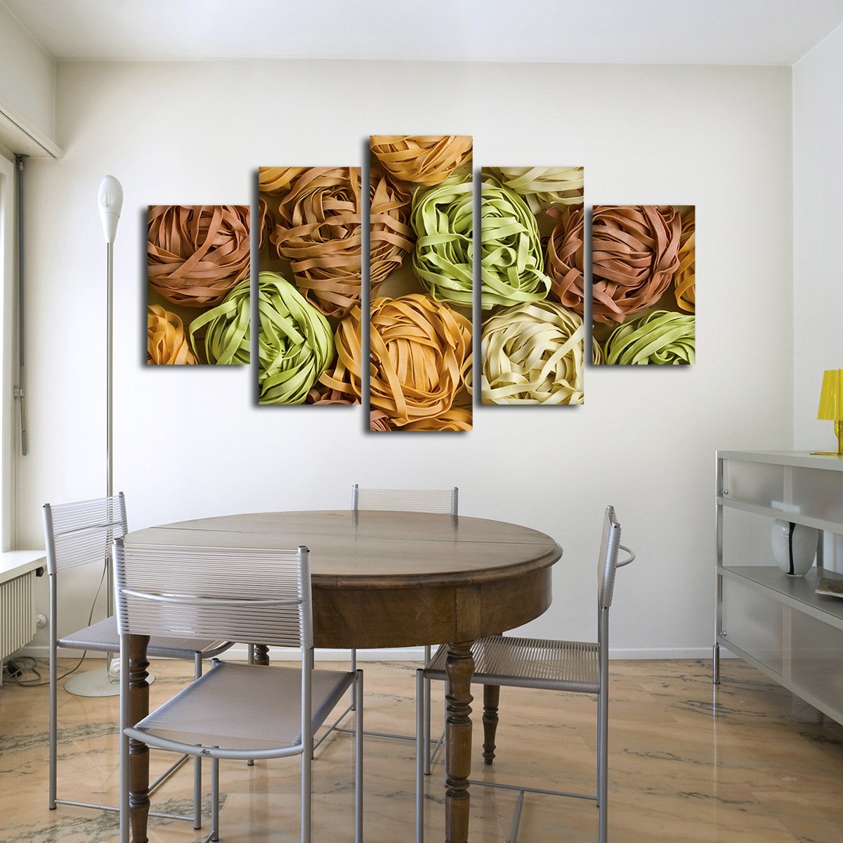 Tagliatelle Multi Panel Canvas Wall Art