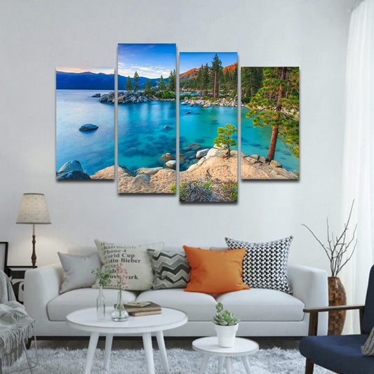 Tahoe Heaven Multi Panel Canvas Wall Art