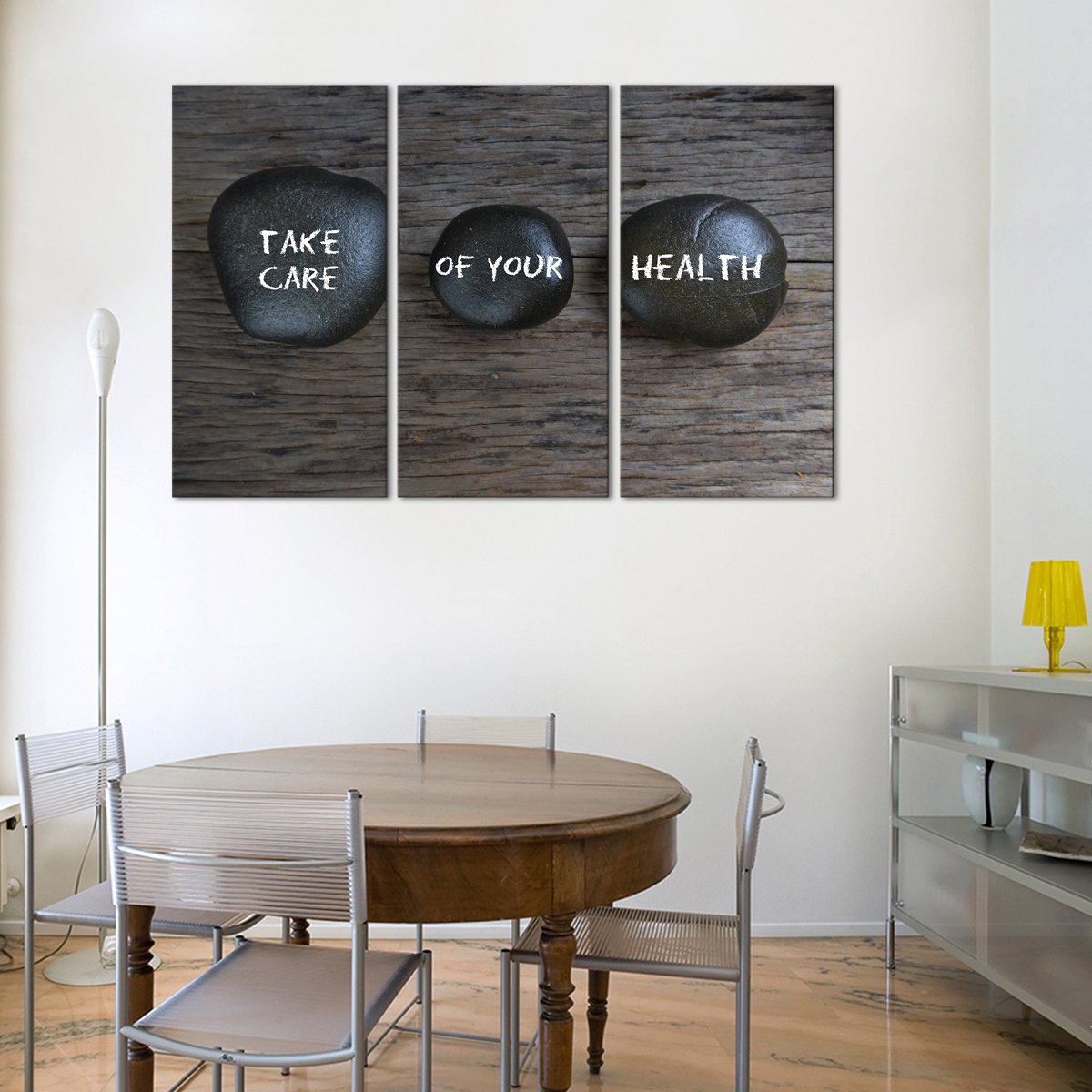 Take Care Of Your Health Multi Panel Canvas Wall Art