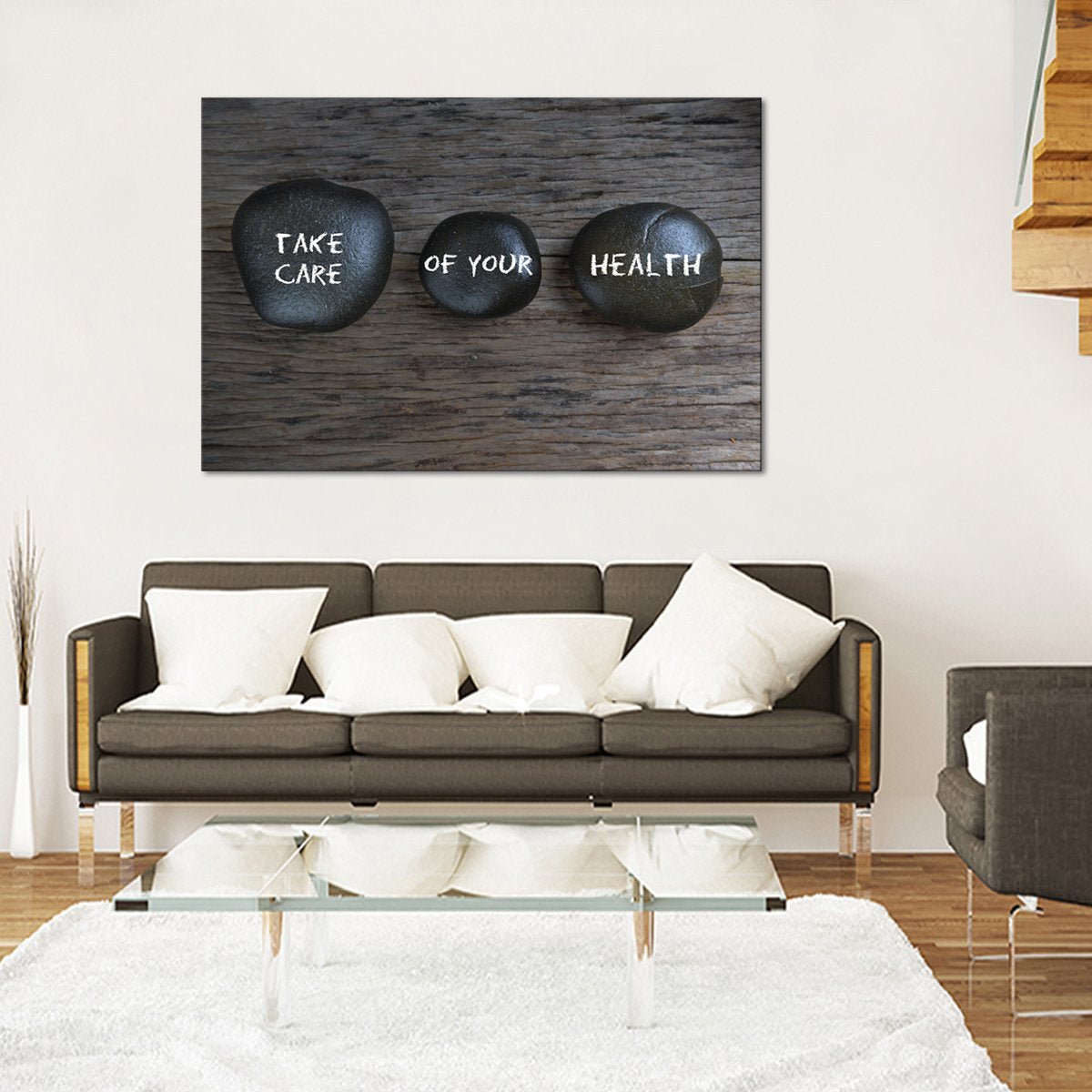 Take Care Of Your Health Multi Panel Canvas Wall Art