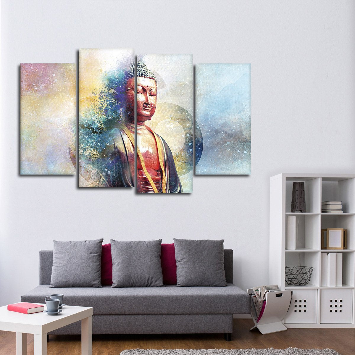 Teachings of Buddha Multi Panel Canvas Wall Art