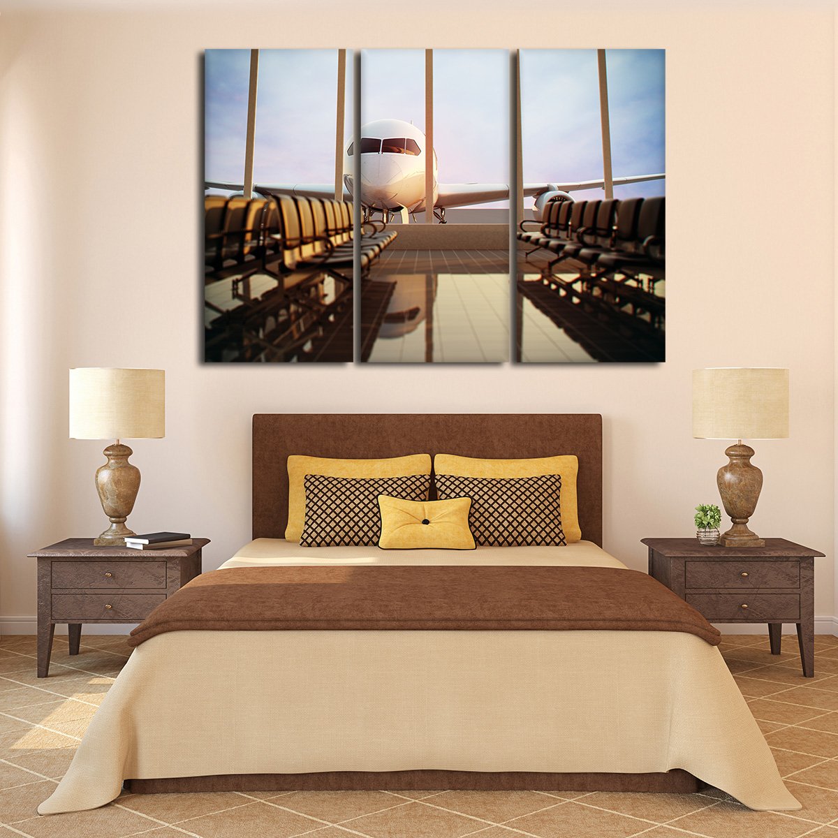 Terminal Multi Panel Canvas Wall Art